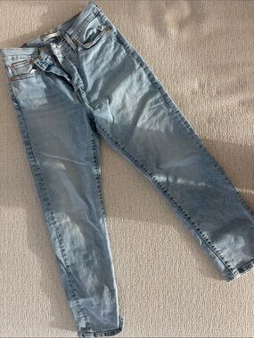 Levi's Light Blue Straight Leg Women's Jeans